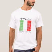 イタリア国旗 Tシャツ (正面)