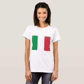 イタリア国旗 Tシャツ (正面フル)