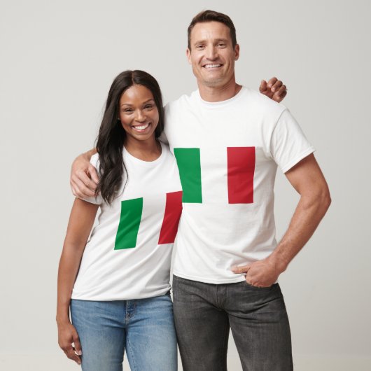 イタリア国旗 Tシャツ (ユニセックス)