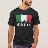 イタリア国旗 Tシャツ (正面)