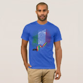 イタリア国旗 Tシャツ (正面フル)