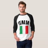 イタリア国旗 Tシャツ (正面フル)