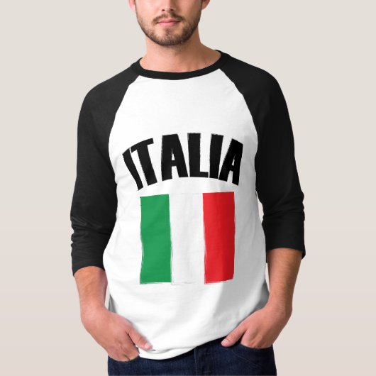 イタリア国旗 Tシャツ (正面)