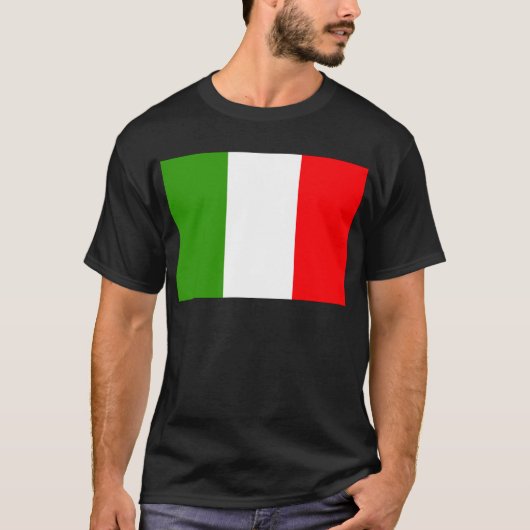 イタリア国旗 Tシャツ (正面)