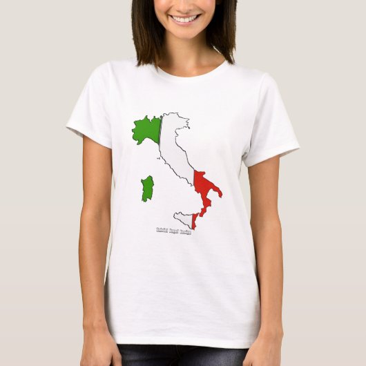 イタリア国旗 Tシャツ (正面)