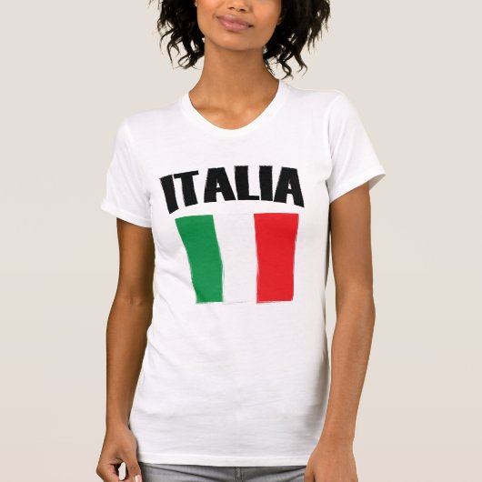 イタリア国旗 Tシャツ (正面)