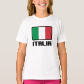 イタリア国旗 Tシャツ (正面)