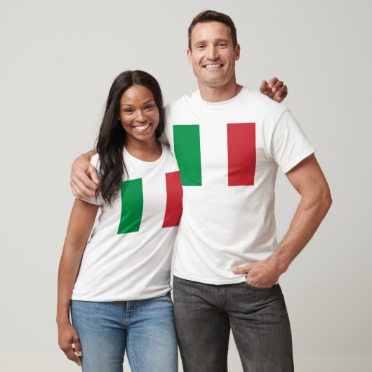 イタリア国旗 Tシャツ (ユニセックス)