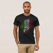 イタリア国旗 Tシャツ (正面フル)