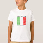 イタリア国旗 Tシャツ (正面)