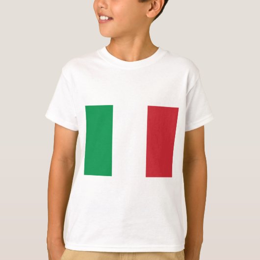 イタリア国旗 Tシャツ (正面)