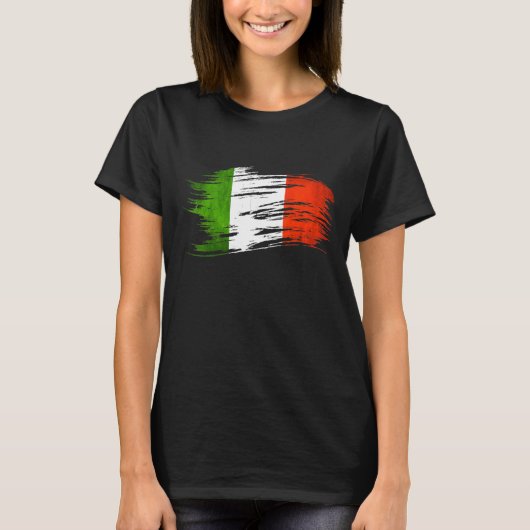 イタリア国旗 Tシャツ (正面)