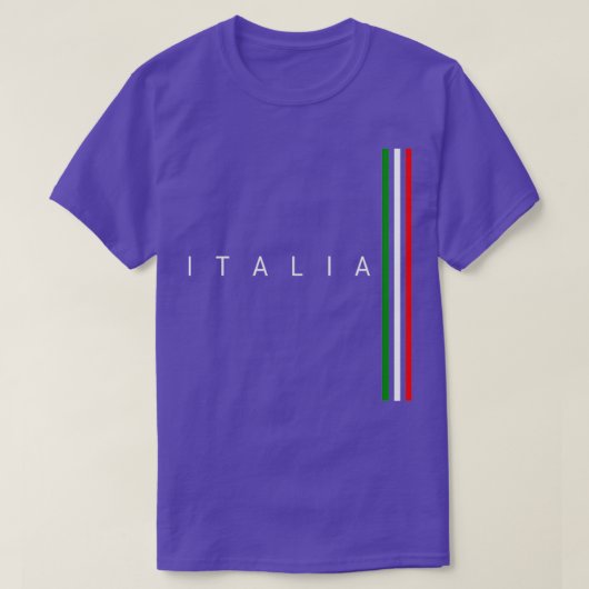 イタリア国旗 Tシャツ (デザイン正面)