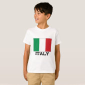 イタリア国旗 Tシャツ (正面フル)