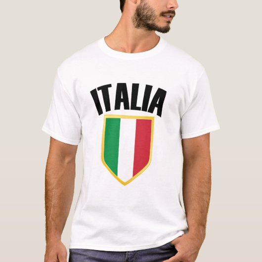 イタリア国旗 Tシャツ (正面)