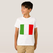 イタリア国旗 Tシャツ (正面フル)