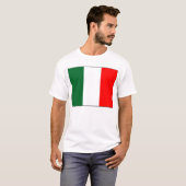 イタリア国旗Tシャツ Tシャツ (正面フル)