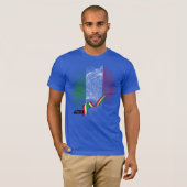 イタリア国旗Tシャツ Tシャツ (正面フル)