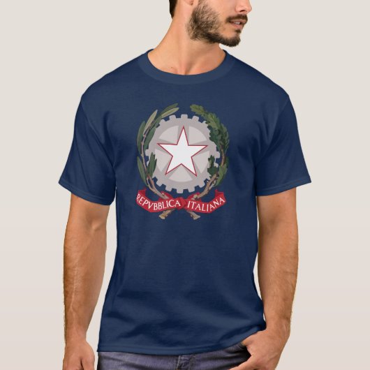 イタリア国章 Tシャツ (正面)