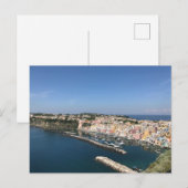 イタリア地中海ののプロシーダ ポストカード (正面/裏面)