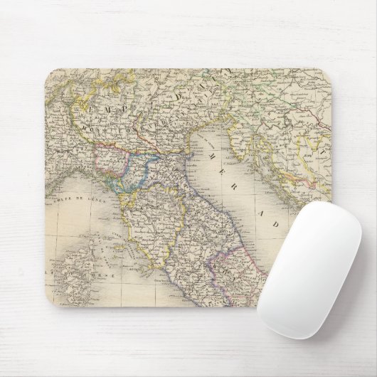 イタリア地図 マウスパッド (マウス)