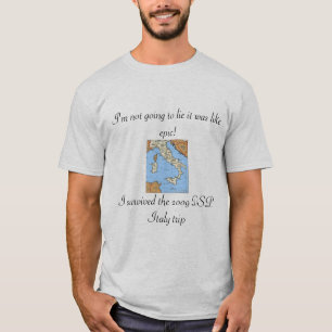 イタリア地図、私はepiのようそれでした…ないだろう tシャツ