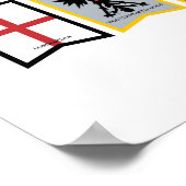 イタリア地域国旗のポスター ポスター (角)