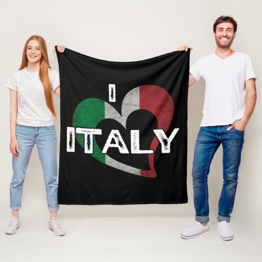 イタリア大好き フリースブランケット (インサイチュ)