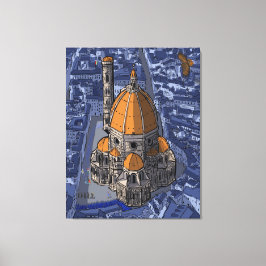 イタリア大聖堂サンロレンツォ キャンバスプリント