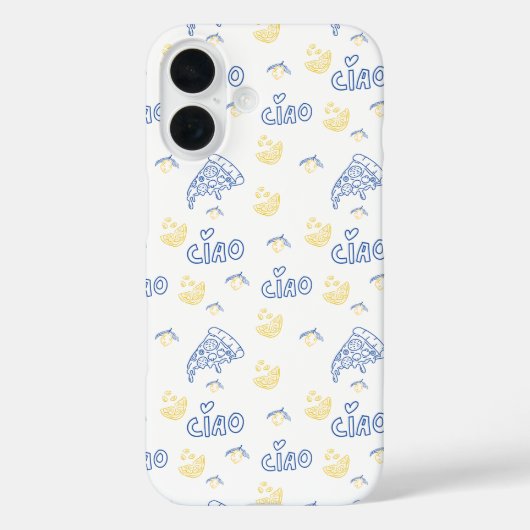 イタリア好き - チェアオ イタリアン ヴァイブス Case-Mate iPhoneケース (裏面)