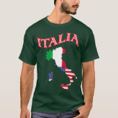 イタリア家族懇親会forイタリアン伝統 tシャツ (正面)