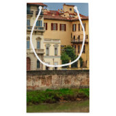 イタリア市景観歴史地区 スモールペーパーバッグ (裏面)