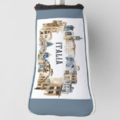 イタリア建築 ゴルフヘッドカバー (回転90)