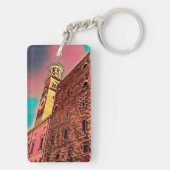 イタリア建絵画築 キーホルダー (裏面)