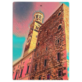 イタリア建絵画築 クリップボード (裏面)