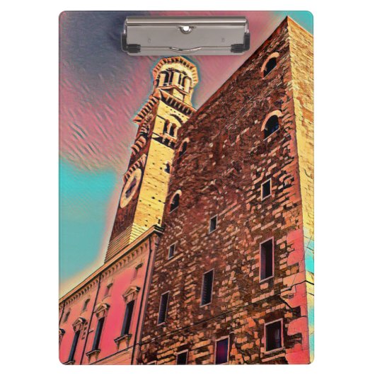 イタリア建絵画築 クリップボード (正面)