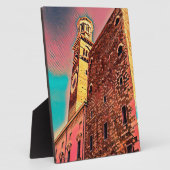 イタリア建絵画築 フォトプラーク (側面)