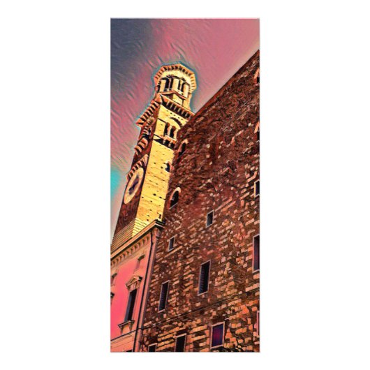 イタリア建絵画築 ラックカード (正面)