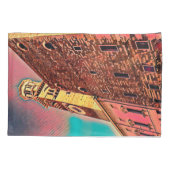 イタリア建絵画築 枕カバー (裏面)