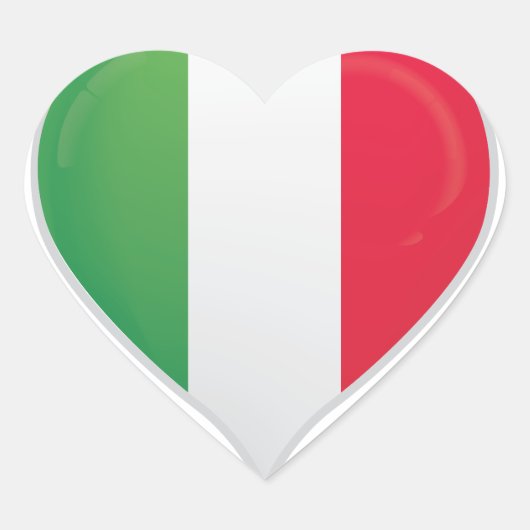 イタリア愛フラグプライドハートシール ハートシール (正面)