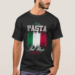 イタリア文化イタリアイタリアン国旗が好き Tシャツ