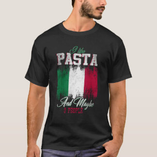 イタリア文化イタリアイタリアン国旗が好き Tシャツ