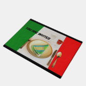 イタリア料理のドアマット ドアマット (アングル)