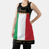 イタリア料理シェフエプロン、イタリア国旗 エプロン (インサイチュ)