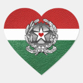 イタリア旅券 ハートシール (正面)