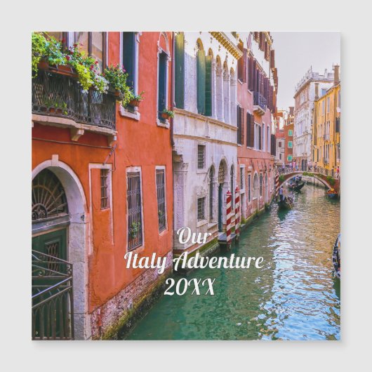 イタリア旅行の家族写真入りグッズ  (正面)