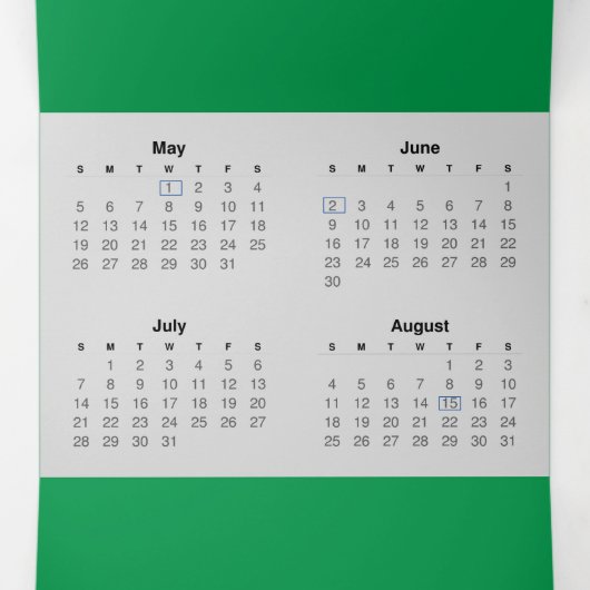 イタリア旅行カレンダー2024デジタルノマド訪問者 三つ折りプログラム (内部中)