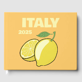 イタリア旅行コーヒーテーブルブック ゲストブック