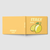 イタリア旅行コーヒーテーブルブック ゲストブック (全面)
