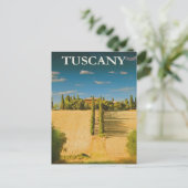 イタリア旅行ポスターポストカード ポストカード (スタンド正面)